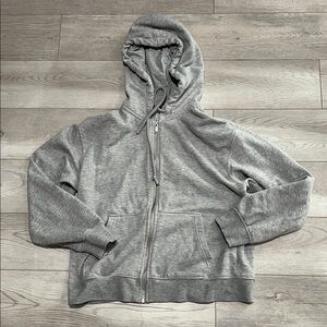 H&M Light Gray Basic Hoodie